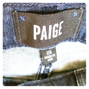 Paige Premium denim, size 25 indigo